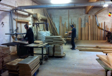 fabrication d escalier dans la menuiserie preudhomme a liege
