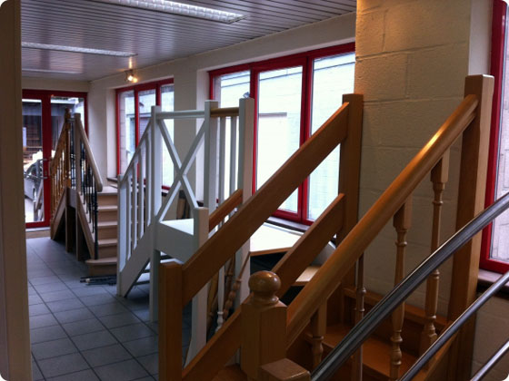 showroom escalier a liege