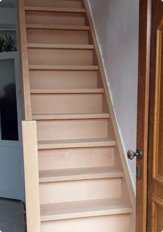 escalier droit